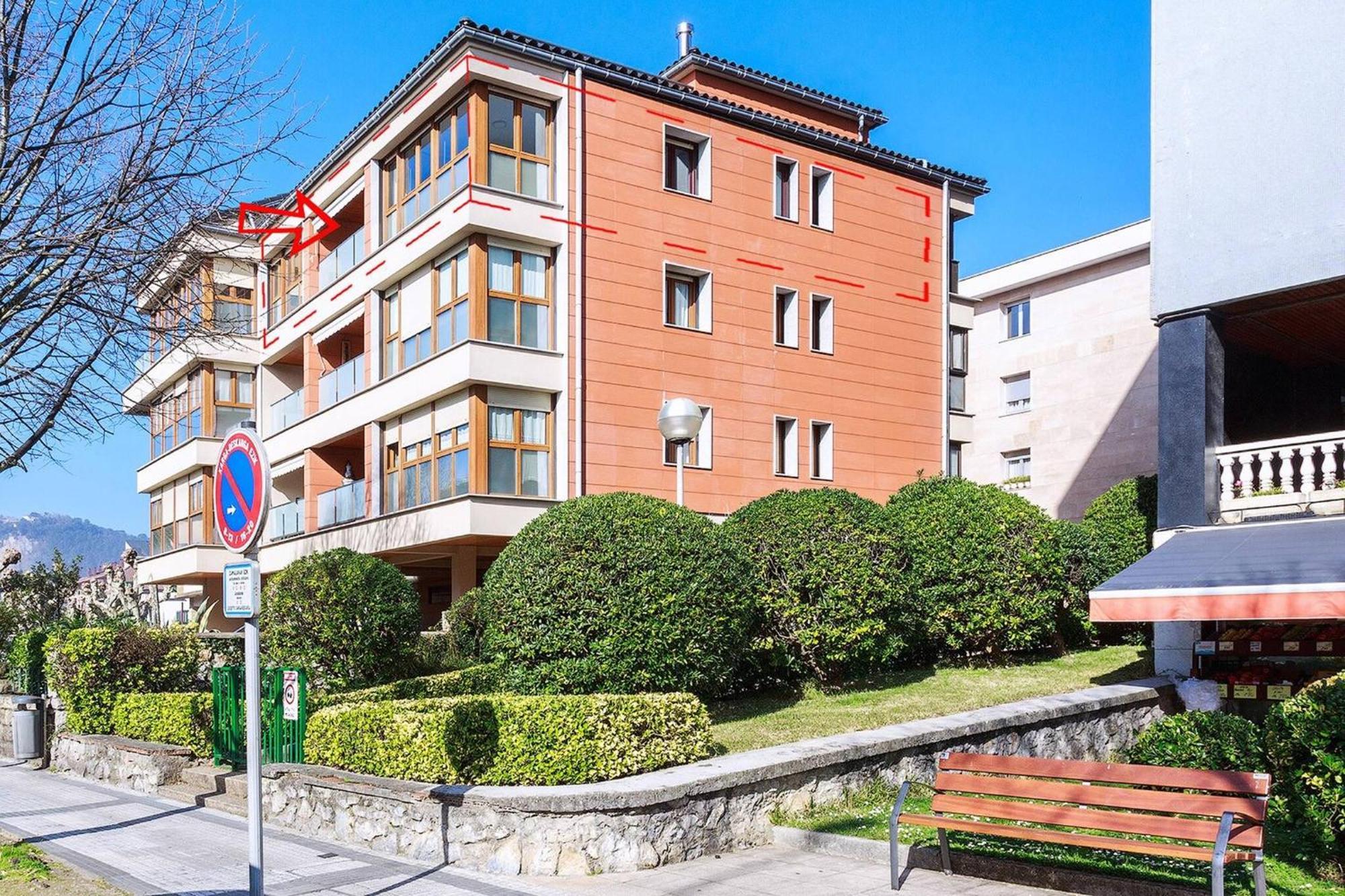 Апартаменты Earra - Casa Damatxo, Terraza, 1 Minuto A La Playa, Zona Tranquila Зараутц Экстерьер фото